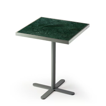 PRAGA - Square glass and marble table by Mambo Unlimited Ideas - view 3